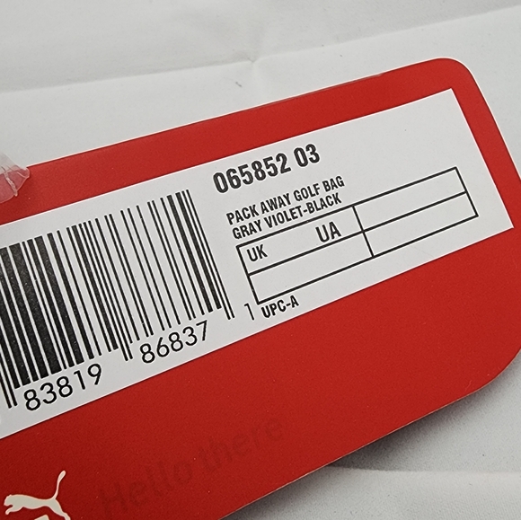 💥Sale💥PUMA Pack Away Golf Bag - Picture 2 of 4